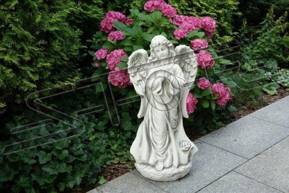 Engel 78cm Skulptur Design Figur Statue Garten Figuren Statuen Skulpturen