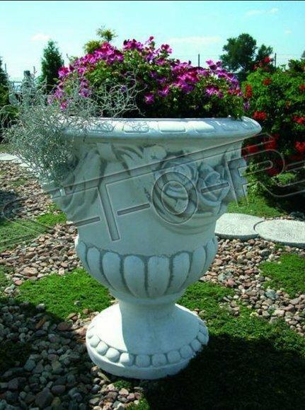 Blumenkübel Pflanz Kübel Dekoration Figur Blumentöpfe Garten Vasen