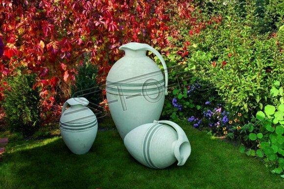 Vase Dekoration Deko Arikel Garten Terrasse Blumentopf Vasen Käbel Figur