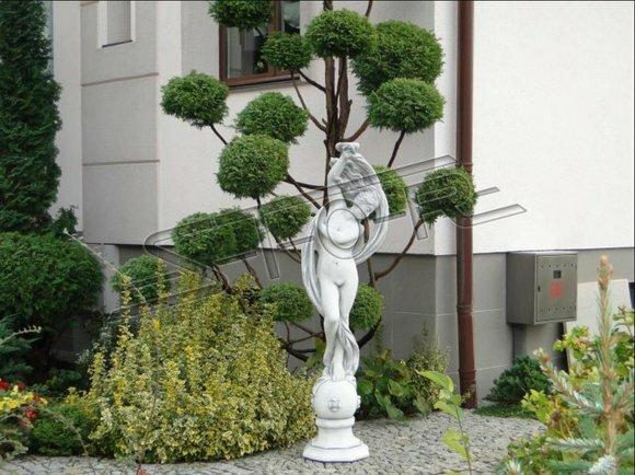Figur Statue XXL Garten Figur Wasser Säulen Skulptur Statuen Skulpturen