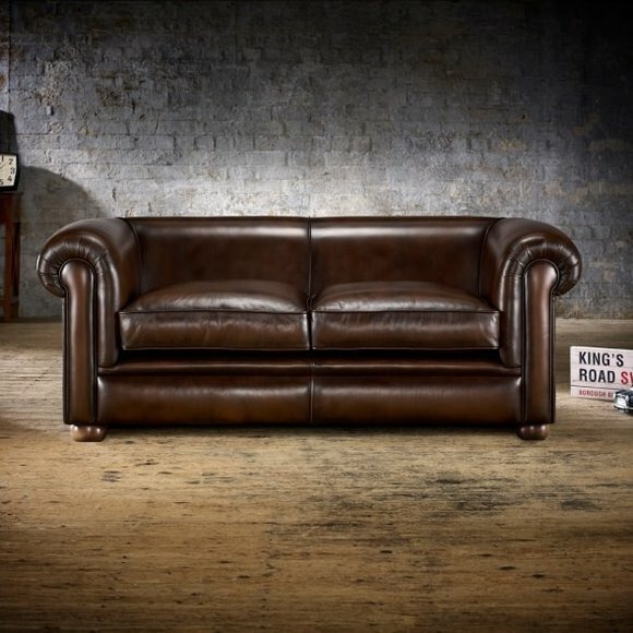 Premium Luxus Chesterfield English Stil Couch Polster Sofa Garnitur 3 Sitzer
