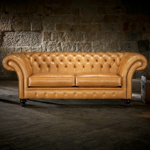 Chesterfield Winchester (CH) Sofa Couch Polster Textil Stoff Leder Couchen