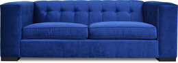 Neu Luxus 2 Sitzer Couch Polster Sofa Textil Stoff Couchen Garnitur