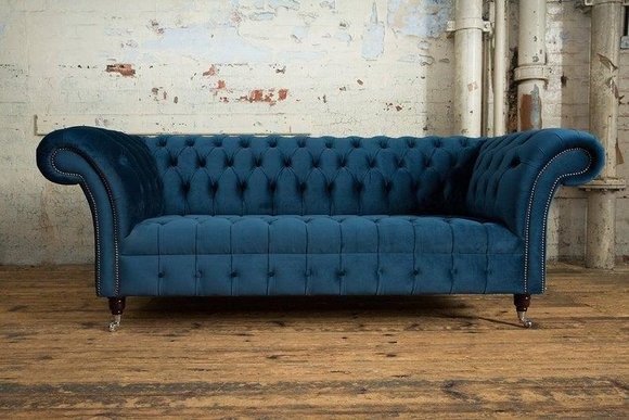 Designer Sofa Couch Polster XXL 3 Sitzer Big Sofas Couchen Leder Textil