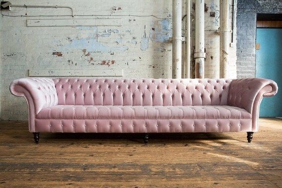 Big XXL Sofa Couch Lounge Club Sofa Gastro Chesterfield Sofas Couchen