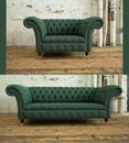Chesterfield Sofagarnitur 3+1 Sitzer Couch Polster Sitz Garnituren Lehn Sofa