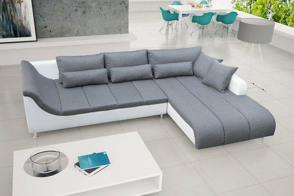Schlafsofa Eck Sofa Couch Bettfunktion Polster Eck Schlaffunktion Neu