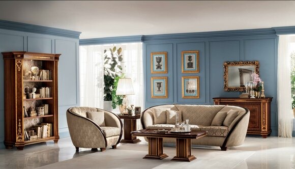 Luxus Möbel Sofagarnitur Klasse 3+2 Italienische Couch Sofa arredoclassic™ Neu