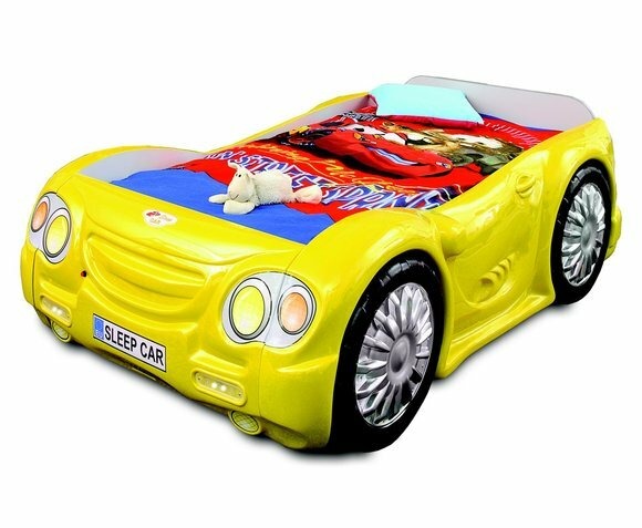 Rennwagen Auto Bett Matratze Kinderbett Autobett Kinderzimmer Betten