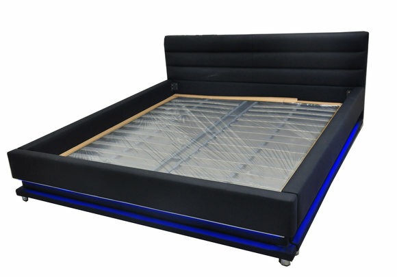 Luxus Leder Design Polster Betten Doppel Modernes 140/160/180/200 Bett LB8856
