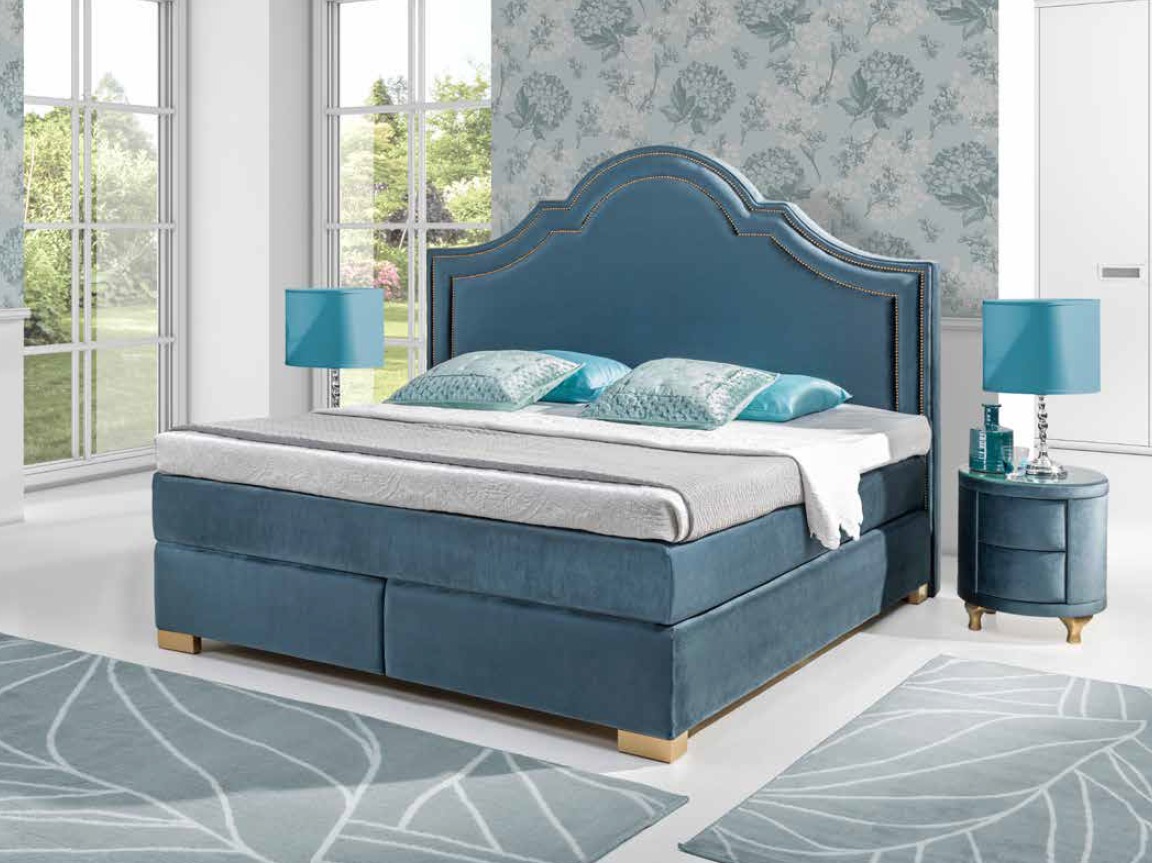 Boxspringbett Bett Hotel Luxus Betten Polster Ehe Doppelbett 140 160 180 x 200cm