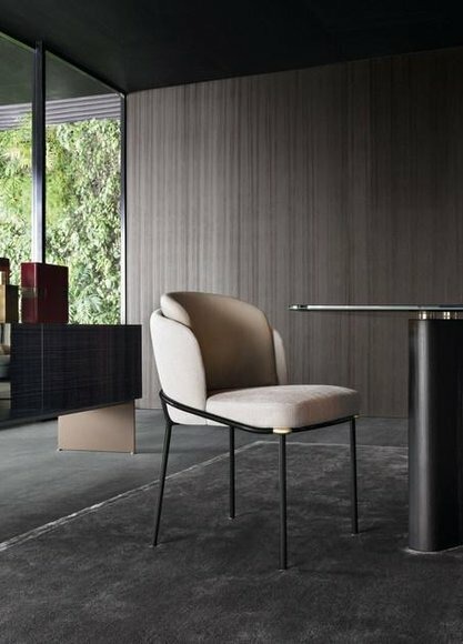 Sessel Metall Design Polster Lounge Club Stuhl Sitz Relax Luxus Zimmer