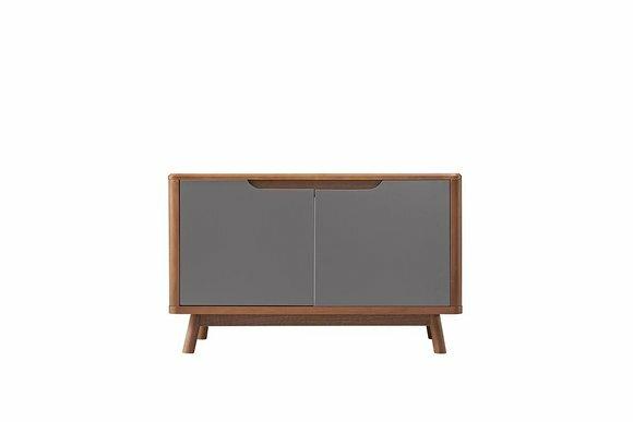 Design Kommode Anrichte Side Lowboard Schrank Regal Luxus Beleuchtet