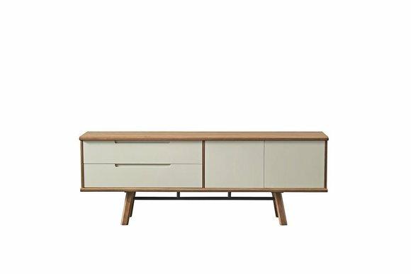 Design Kommode Anrichte Side Low Board Wohn Zimmer Regal Holz Luxus