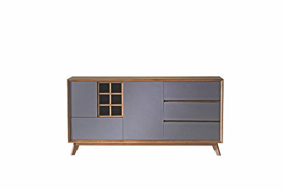 Wein Schrank Kommode Anrichte Side Low Board Kommoden Schränke