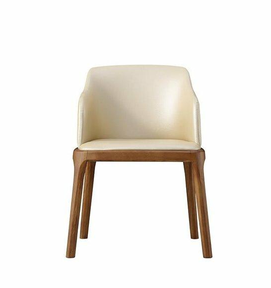 Stuhl 1x Ess Zimmer Polster Stuhl Sessel Fernseh Lounge Club Textil Sitz Leder