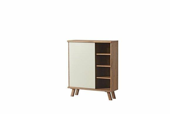 Designer Kommode Anrichte Side Low Board Schrank Zimmer Regal Metall
