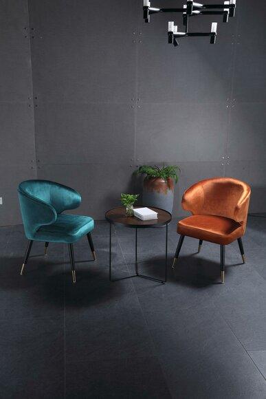 Sessel Metall Design Lounge Sitz Relax Luxus Zimmer Warte Neu Club Polster