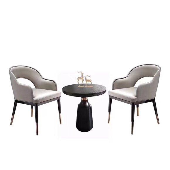 Sessel Metall Design Polster Lounge Stuhl Sitz Relax Luxus Zimmer Warte