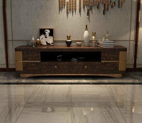Designer RTV TV Kommode Anrichte Side Low Board Schrank Wohn Zimmer