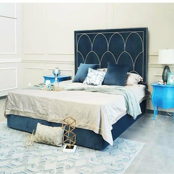 Modernes Design Bett 180x200 Leder Metall Betten Doppel Ehe Schlaf Zimmer Hotel