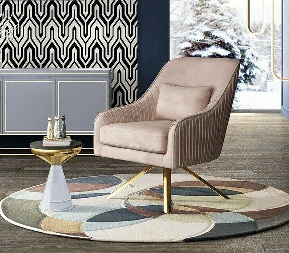 Design Sessel Metall Lounge Gruppe 4x Set Neu Stühle Relax Garnitur Club