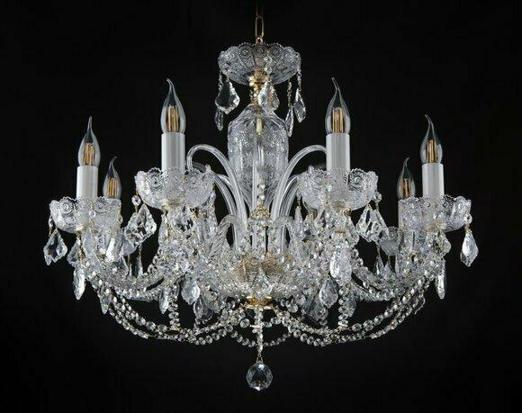 Königlicher Palast Bohemia Kronleuchter Lampe Leuchten 8x Lampen