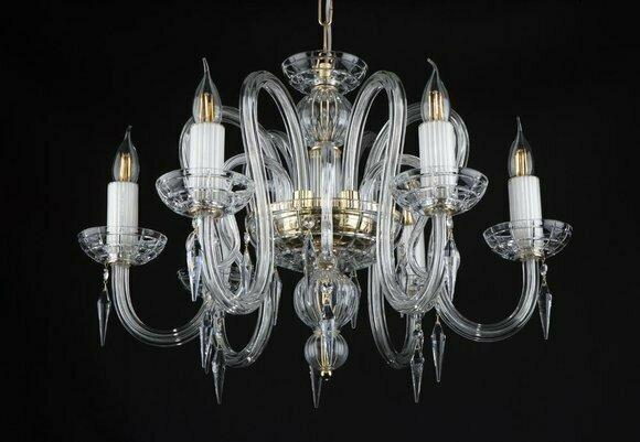 Kronleuchter Kristall Luster Leuchte Bohemia Lampe Deckenleuchte