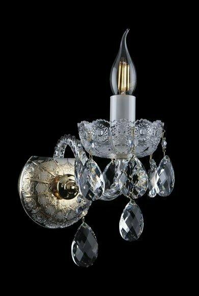 Wandleuchte Bohemia Luster Antik Stil Wand Lampen Wandlampe Neu