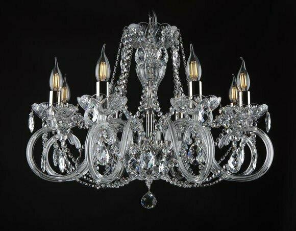 Lampe Luster Kronleuchter Leuchte Lampen Kristall Leuchten Bohemia