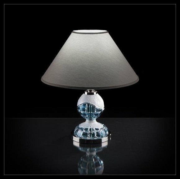 Tischleuchte Antik Stil Kronleuchte Tisch Lampe Kristall Lampen Leuchten
