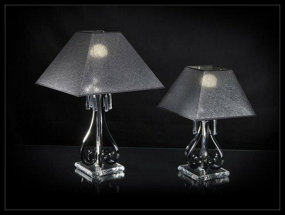 Tischleuchte Antik Stil Tisch Lampe Kristall Leuchte Lampen Leuchten