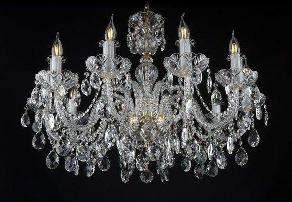 Kron Leuchter Lampe Decken Lampen Kristall Leuchten Beleuchtung Klassik