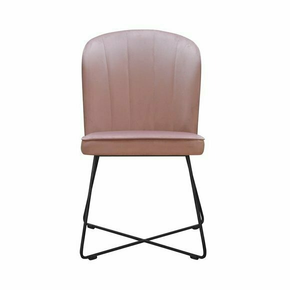Design Stuhl Sitz Praxis Ess Zimmer Stühle Textil Stoff Polster Warte Kanzlei