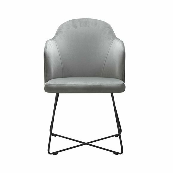 Stuhl 6x Esszimmer Polsterstuhl Fernseh Club Textil Sitz Sessel Set Neu