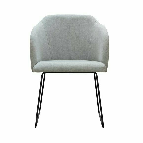 Stuhl 4x Esszimmer Fernseh Lounge Club Textil Sitz Sessel Set Neu