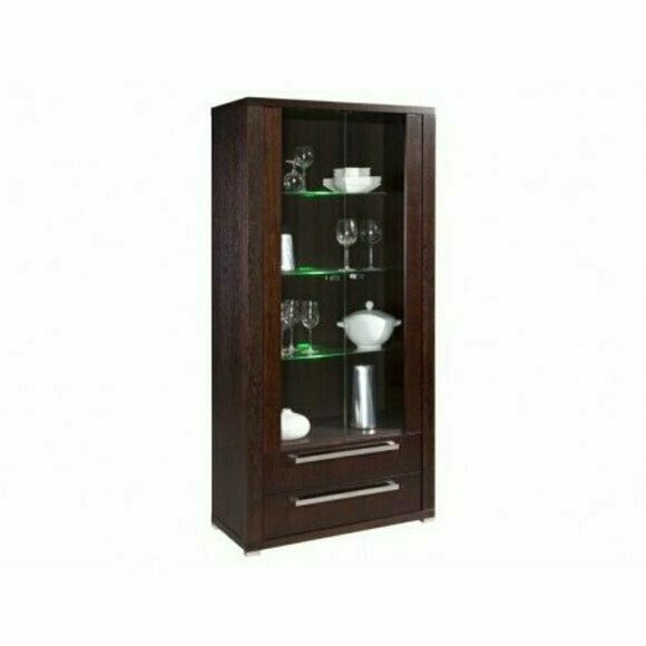 Vitrine Schrank Kommode Glas Regal Vitrinen Regale Holz Schränke Neu