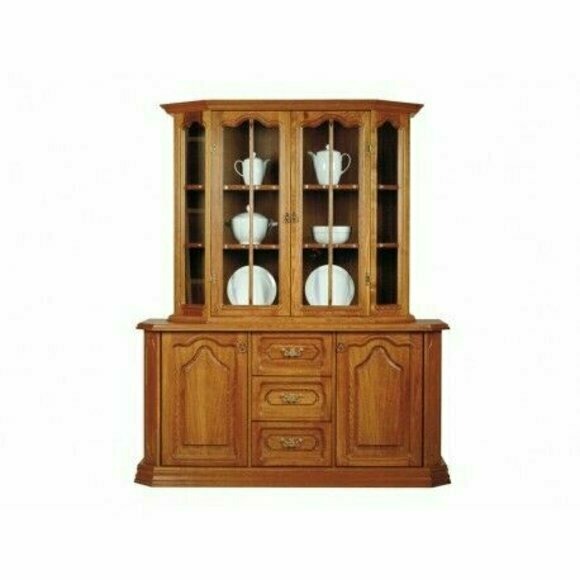 Anrichte Kommode Vitrine Kommoden Vitrinen Kommodenschrank Glas Holz
