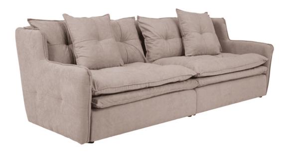 Lümmel Sofa 4 Sitzer Stoffsofas Luxus Couch Couchen big Polster 265cm Designer