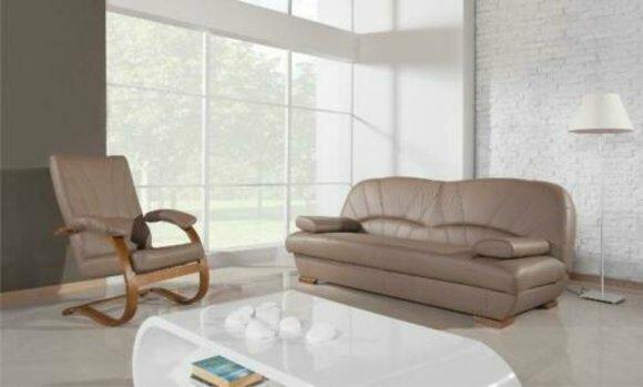 Sofa 3 Sitzer Design Sofas Polster Couchen Leder Relax Moderne Dreisitzer Neu