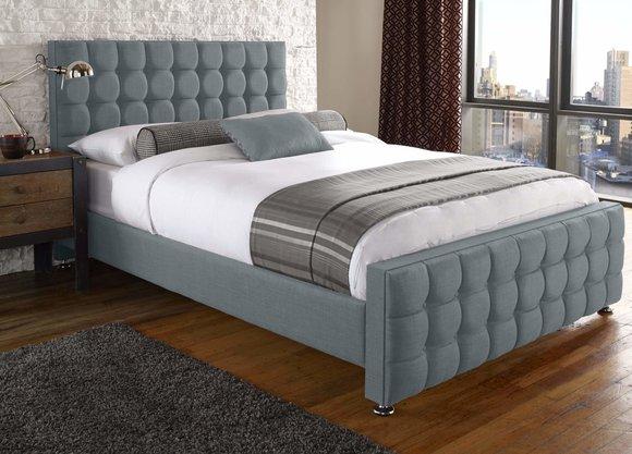 Chesterfield Design Englisches 140/160/180x200 Betten Doppelbett Turkis