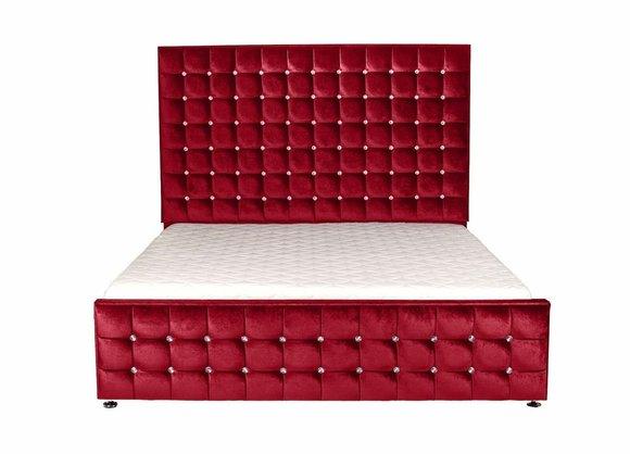 Design Polster Doppelbett Betten Chesterfield Luxus Bett 140/160/180x200cm Neu