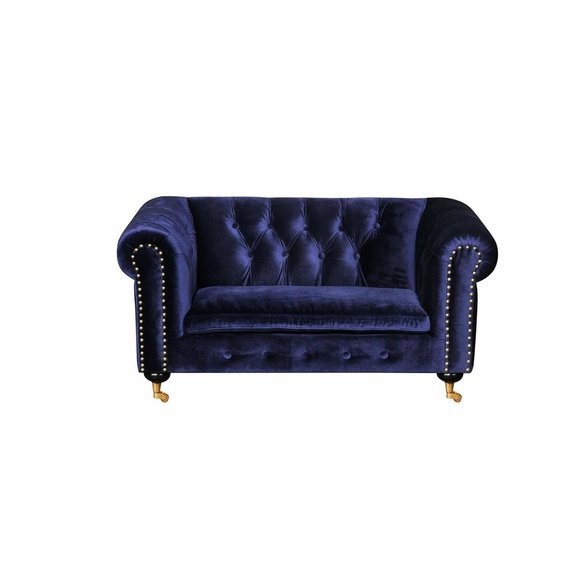 jvmoebel ® Leder Sofa Couch - Design Polster Zweisitzer Couch Garnitur