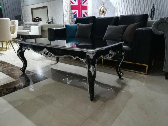 Barock Rokoko Extra Klasse Couchtisch Holz Tisch Beistell Sofa Couch Tische Neu