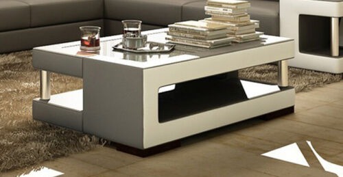 Designer Couchtisch Beistelltisch Sofa Wohnzimmer Tisch Glas Tische Farbe wählen