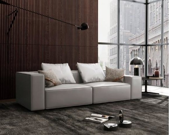 Design Sofa 3 Sitzer Wohnzimmer Couch Couchen Polster Sofas Neu XXL Dreisitzer