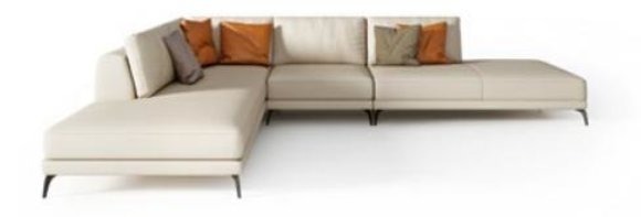 Ecksofa Polster Garnitur Wohnlandschaft L Form Designer Sofa Couch Ecksofa