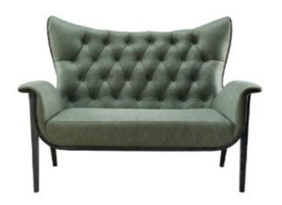 Chesterfield Sofa 2 Sitzer Polster Designer Couchen Sofas Garnitur Zweisitzer