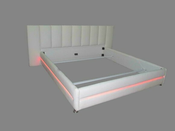 Leder Design Bett Doppel Luxus Ehe Modernes Hotel Gestell Schlaf Zimmer Betten