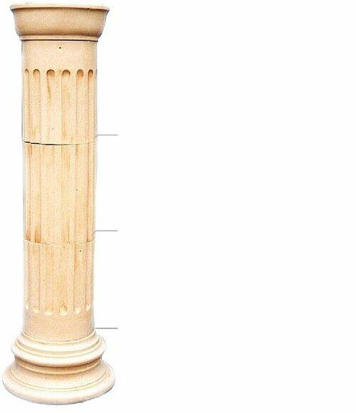 Design Vitrine Regal Glas Säule Vitrinen Regale Säule Ablage Schrank 1831 Neu